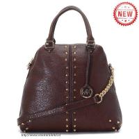 michael kors bowling stud medium koffie boekentassen Roermond Outlet lplhr953